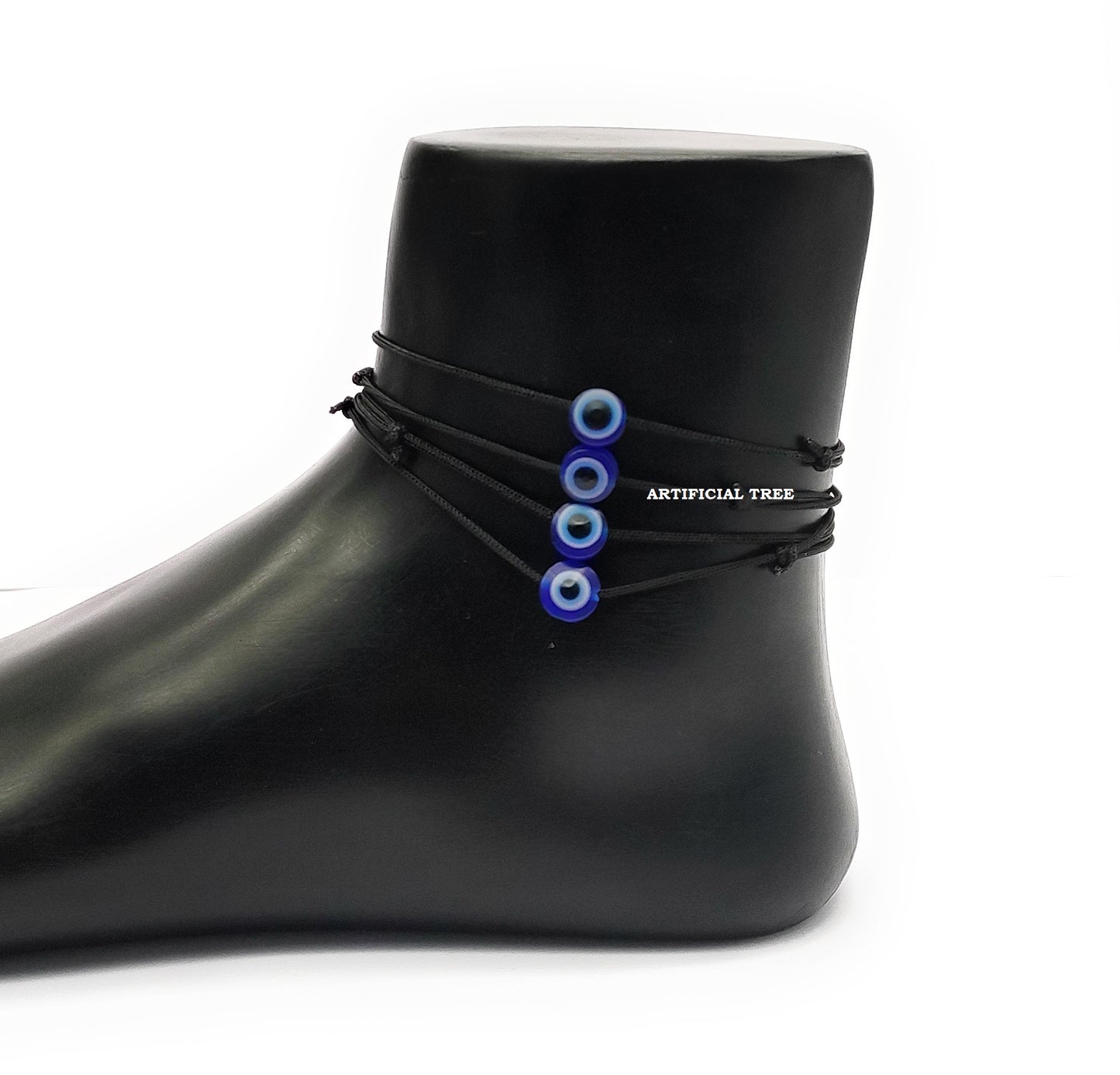 Evil Eye Charms Black thread Anklet (Payal) for Girls & Women