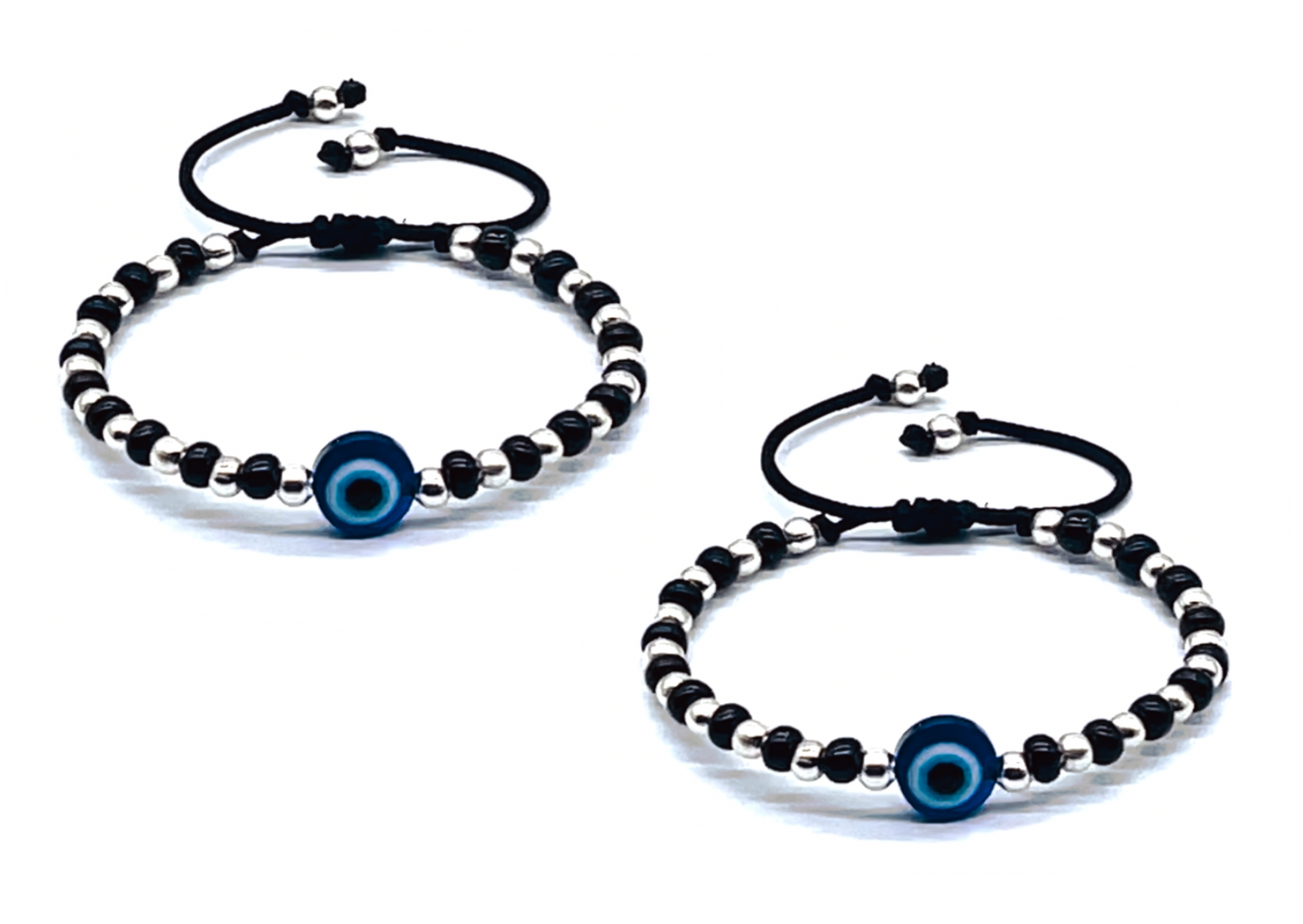 Jewellery Evil Eye Black Thread Nazariya Bracelet | Nazar Battu | Adjustable for Baby Boys & Girls (Newborn to 6 Years) | Protective & Stylish Accessory