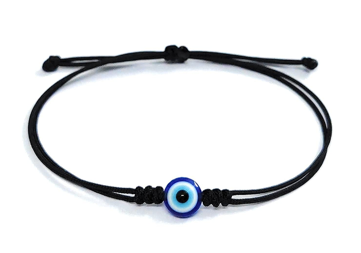 ARTIFICIAL TREE Handmade Evil Eye Nazar Dhaga Bracelet Adjustable Friendship Band for Women, Men | Nazar Bracelets 2 Piece | Stylish Adjustable Thread Bracelets for Protection (AT GIRLS BRCT 005)