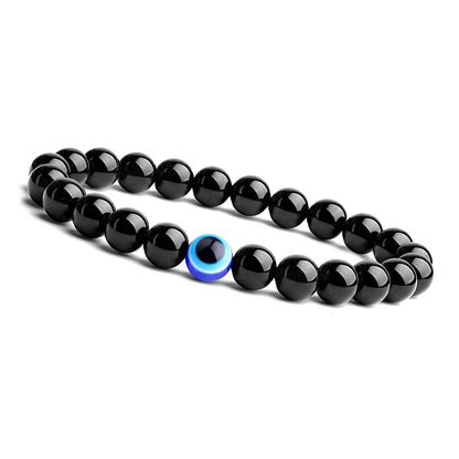 ARTIFICIAL TREE HANDMADE EVIL EYE NAZAR BRACELET ADJUSTABLE WRISTBAND BRACELET FRIENDSHIP BAND FOR WOMEN MEN- 100% SKIN FRIENDLY NAZAR BRACELET 4 PIECE (AT GIRLS BRCT 009)