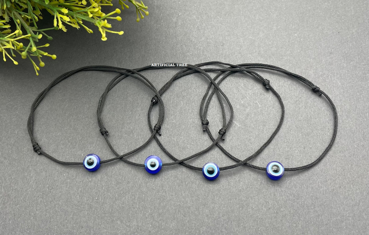 ARTIFICIAL TREE Evil Eye Charms Black thread Anklet (Payal) for Girls & Women (AT ANK 020)